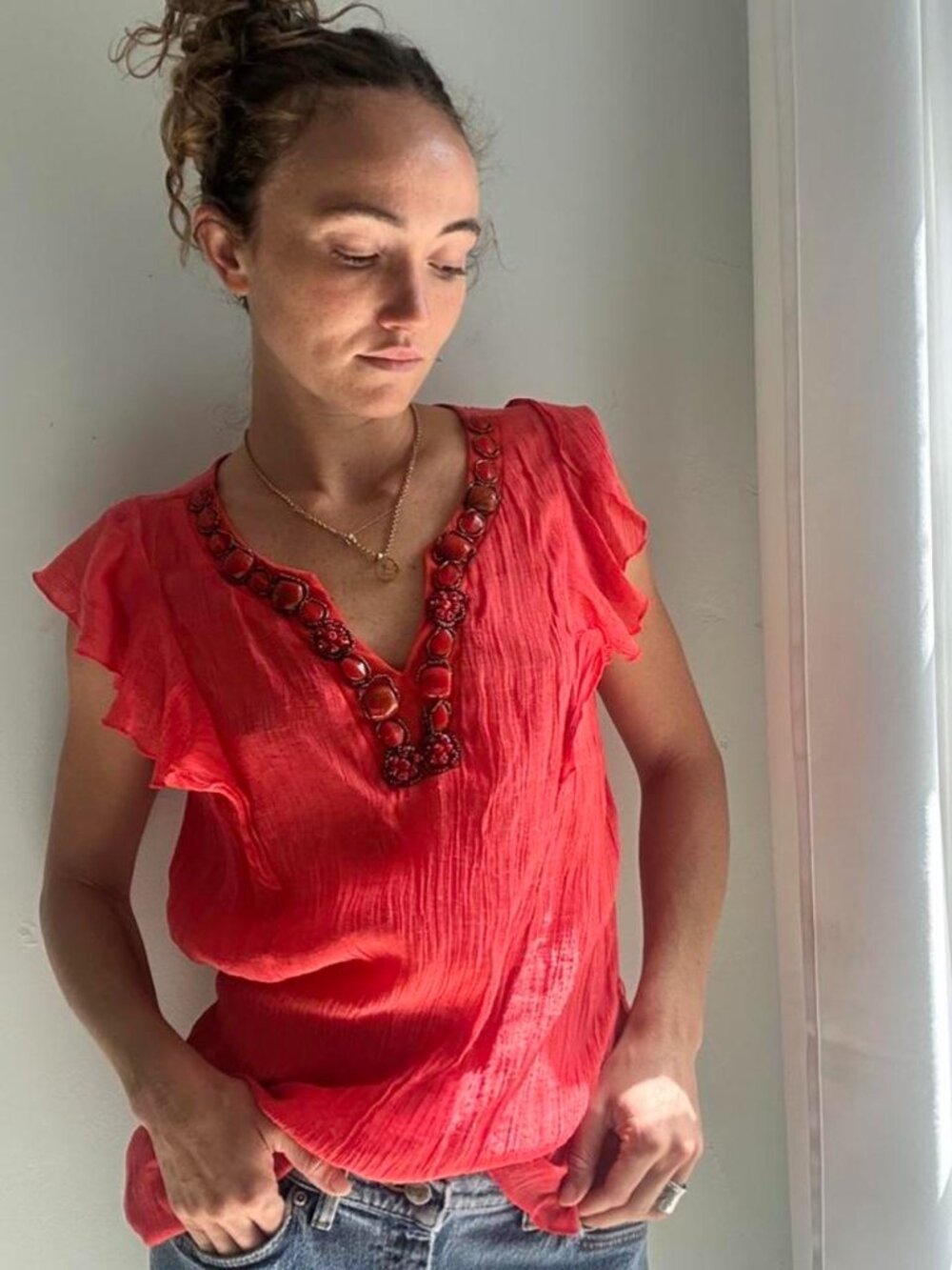Cato Embelished Blouse